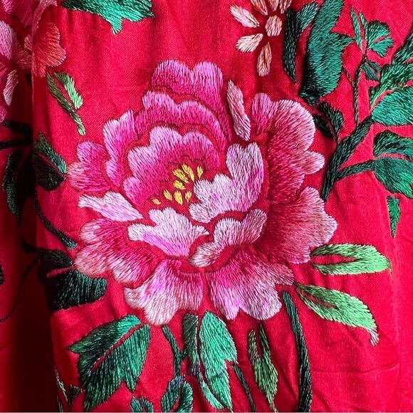 Yijin silk beautiful embroidery all over 4O’s oriental Chinese gorgeous unique - Picture 13 of 16